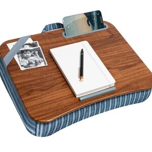 LAPGEAR Designer Lap Desk with Phone Holder and Device Ledge NWT